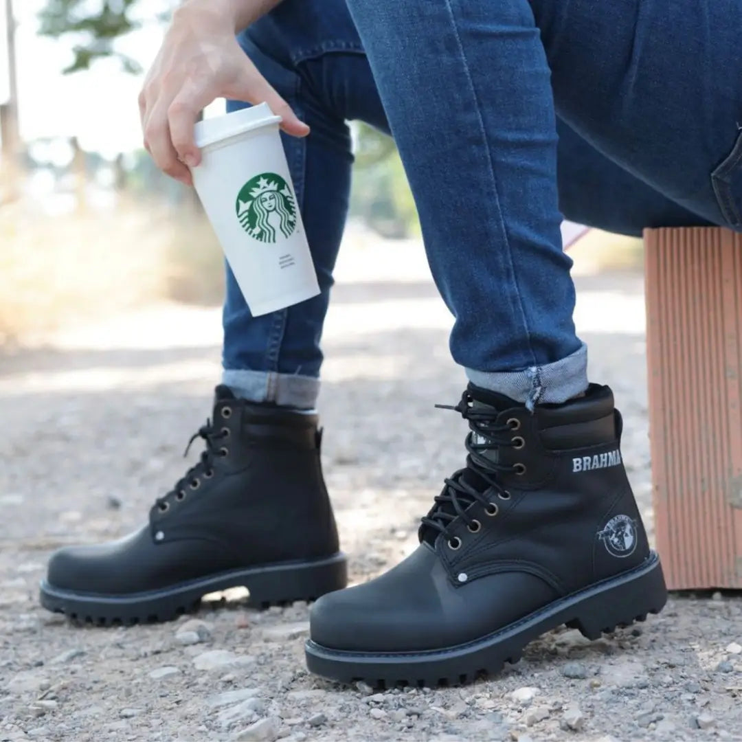 BOTA CLASICA BRAHMA CUERO